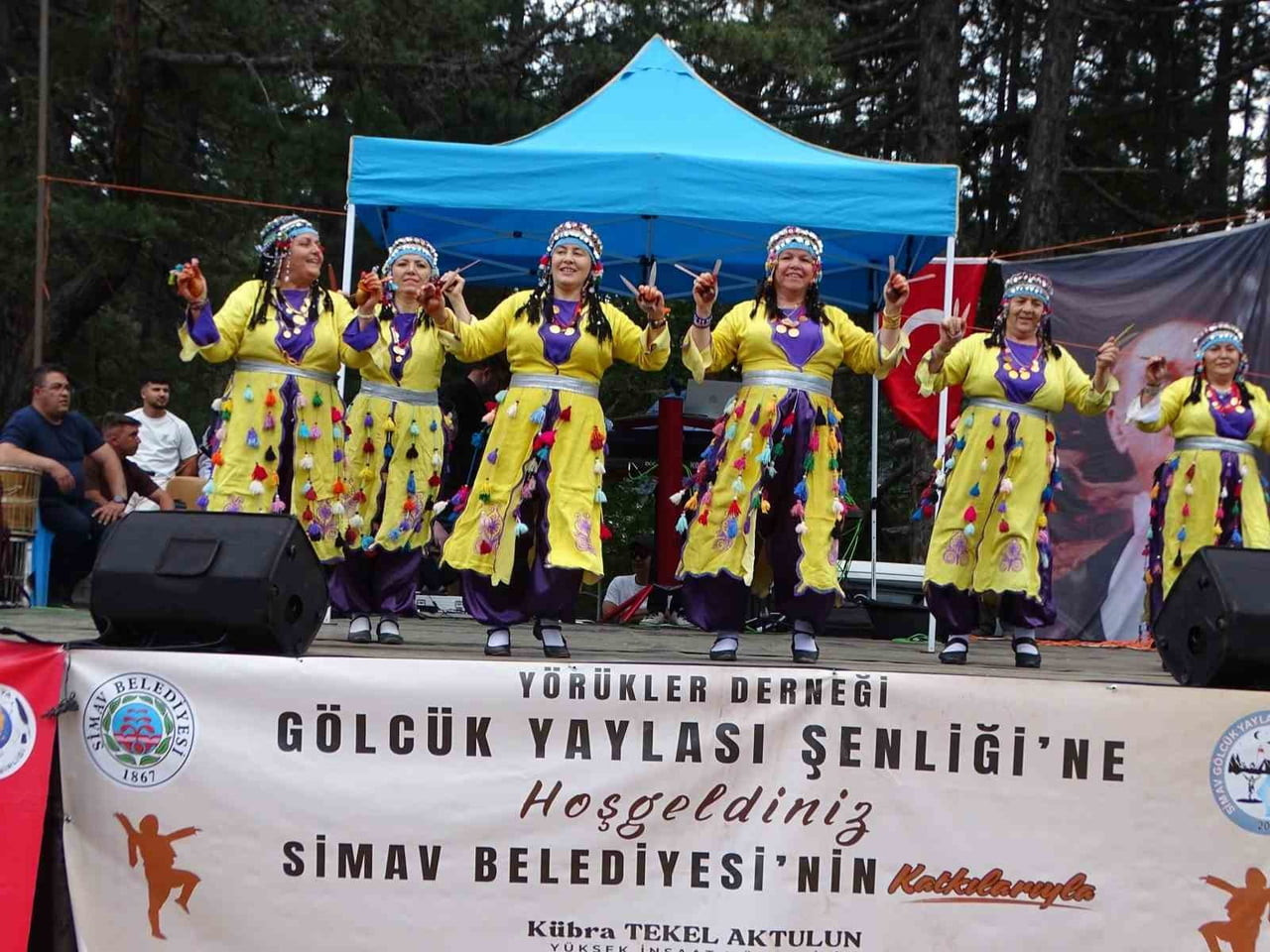 SİMAV GÖLCÜK YAYLASI'NDAKİ YÖRÜK ŞENLİĞİNE YOĞUN İLGİ