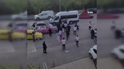 Sincan’da sünnet konvoyu trafiği felç etti