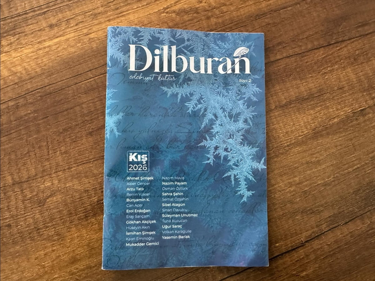 Sinop merkezli üç aylık edebiyat ve kültür dergisi "Dilburan" ikinci sayısıyla raflarda yerini...