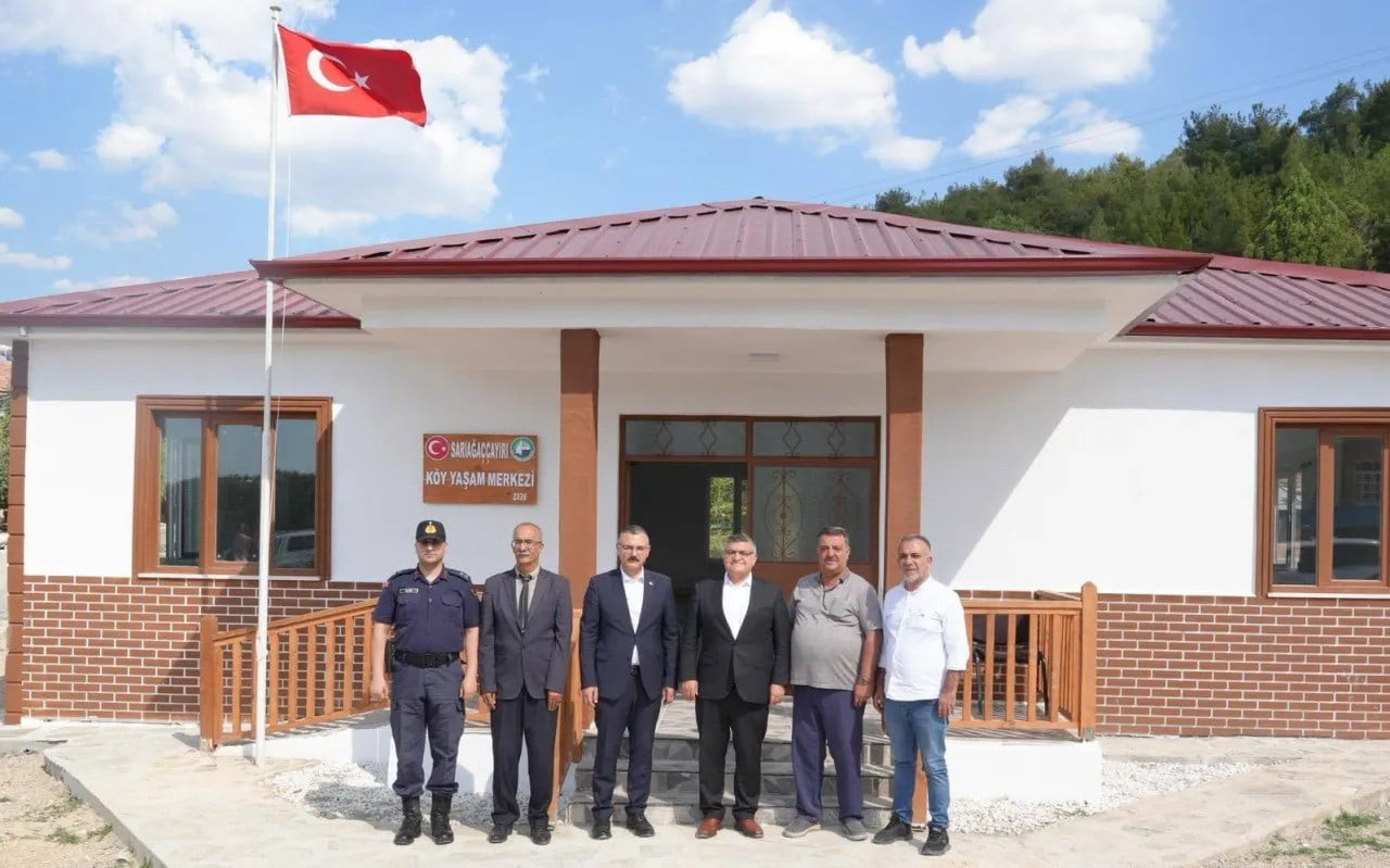 SİNOP VALİSİ MUSTAFA ÖZARSLAN (SAĞDAN ÜÇÜNCÜ),BOYABAT KAYMAKAMI ENVER YILMAZ 'DAN (SOLDAN ÜÇÜNCÜ)...