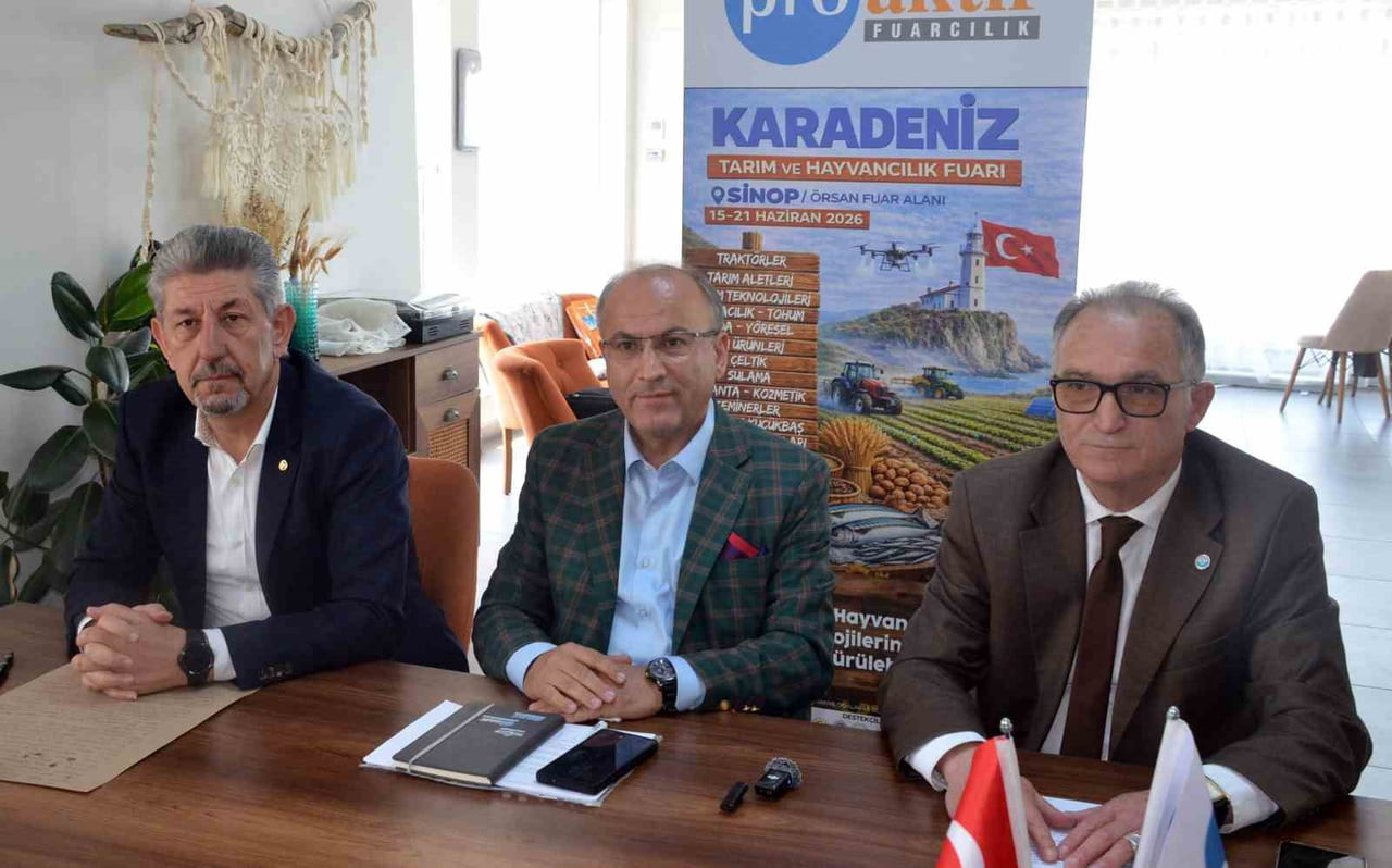 SİNOP'TA 15-21 HAZİRAN TARİHLERİ ARASINDA İLK KEZ DÜZENLENECEK OLAN NORTH EXPO İLE KARADENİZ TARIM...