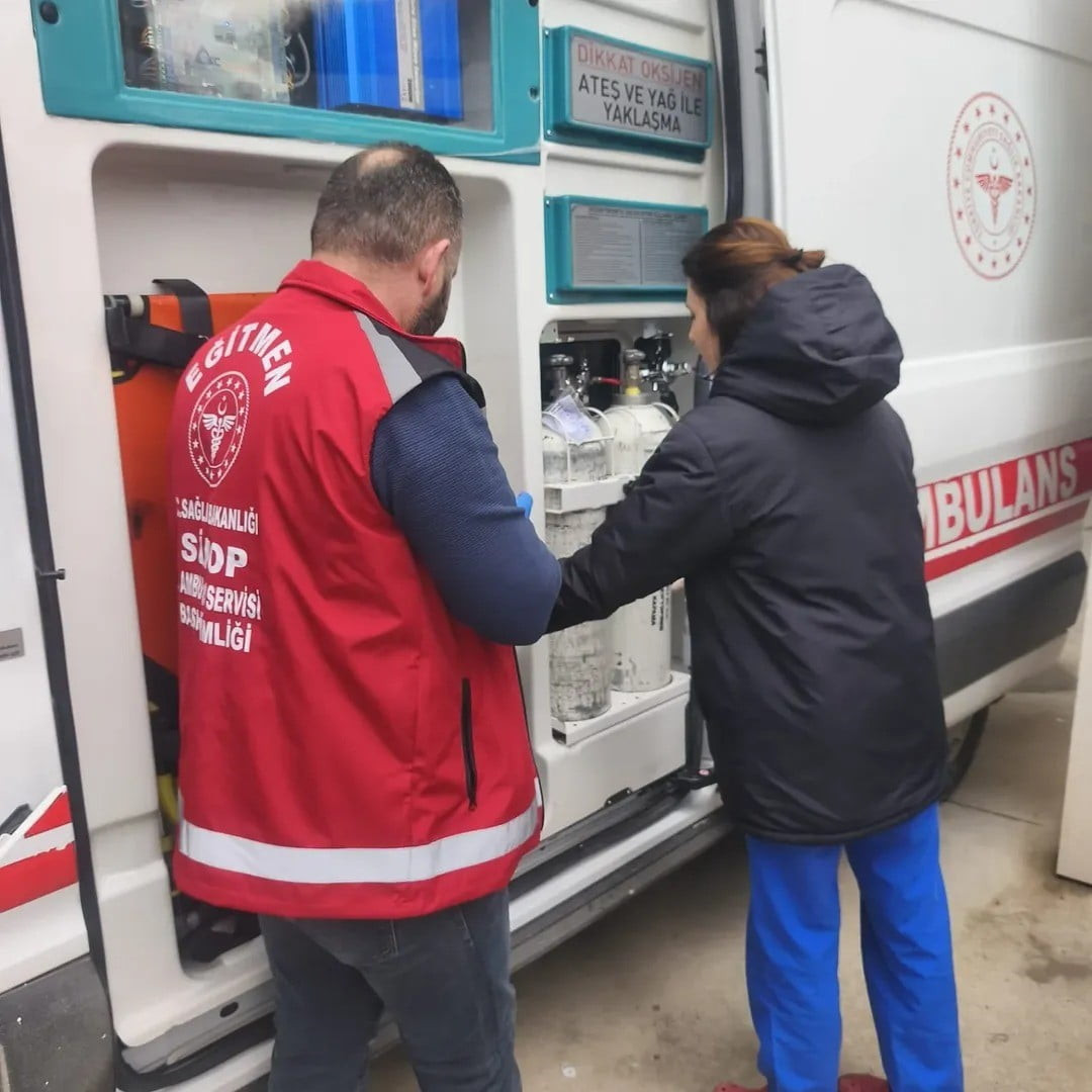 SİNOP'UN AYANCIK İLÇESİNDE AYANCIK DEVLET HASTANESİ PERSONELİNE YÖNELİK DÜZENLENEN "ATIK YÖNETİMİ"...