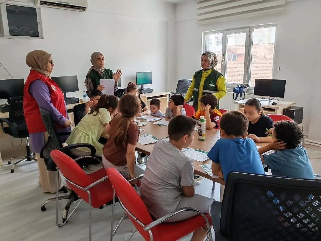 SİNOP'UN ERFELEK İLÇESİNDE GENÇLİK VE SPOR İLÇE MÜDÜRLÜĞÜ TARAFINDAN DÜZENLENEN YAZ KULÜBÜ...
