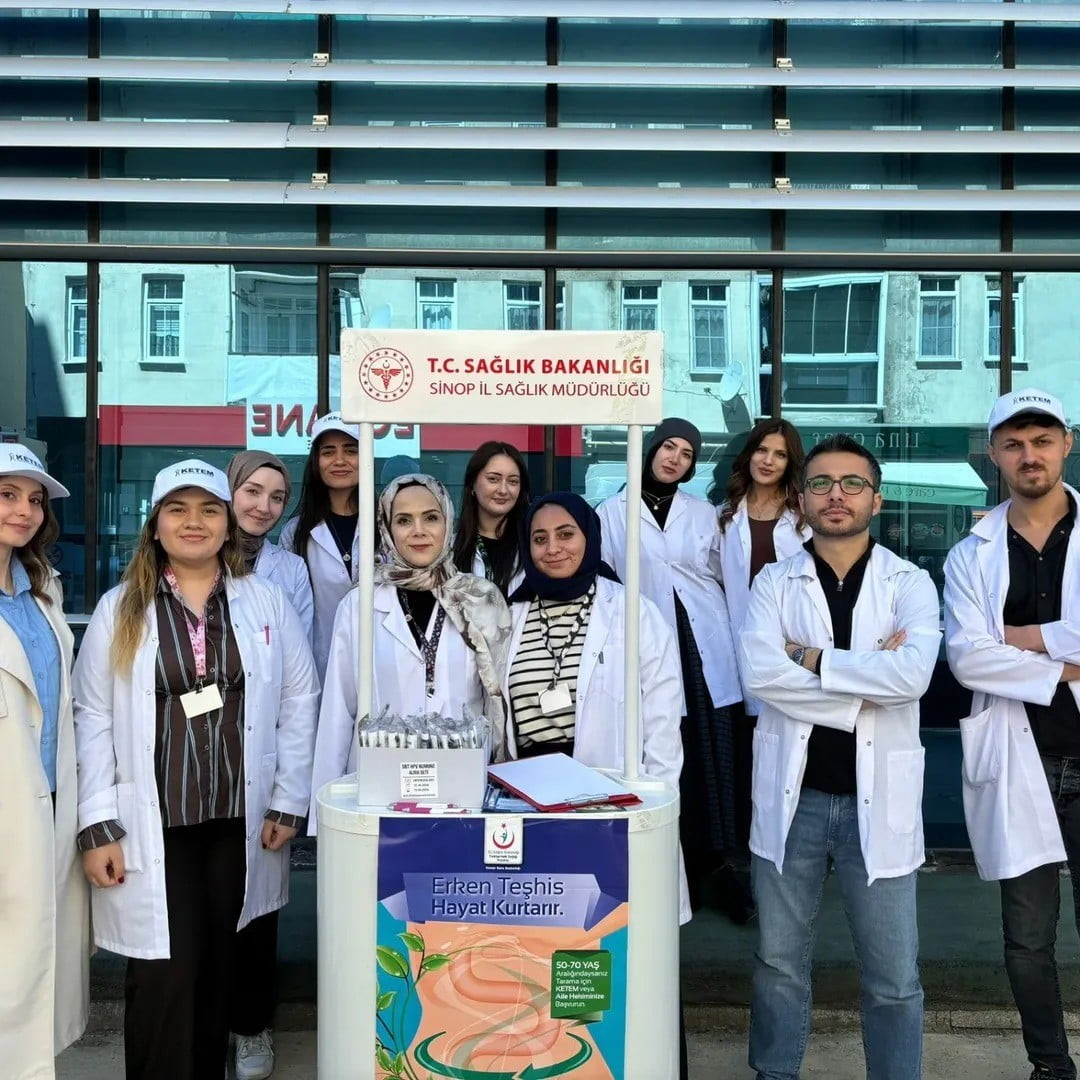 SİNOP’TA, 1-7 NİSAN KANSER HAFTASI KAPSAMINDA SAĞLIK BİLİMLERİ FAKÜLTESİ HEMŞİRELİK BÖLÜMÜ...