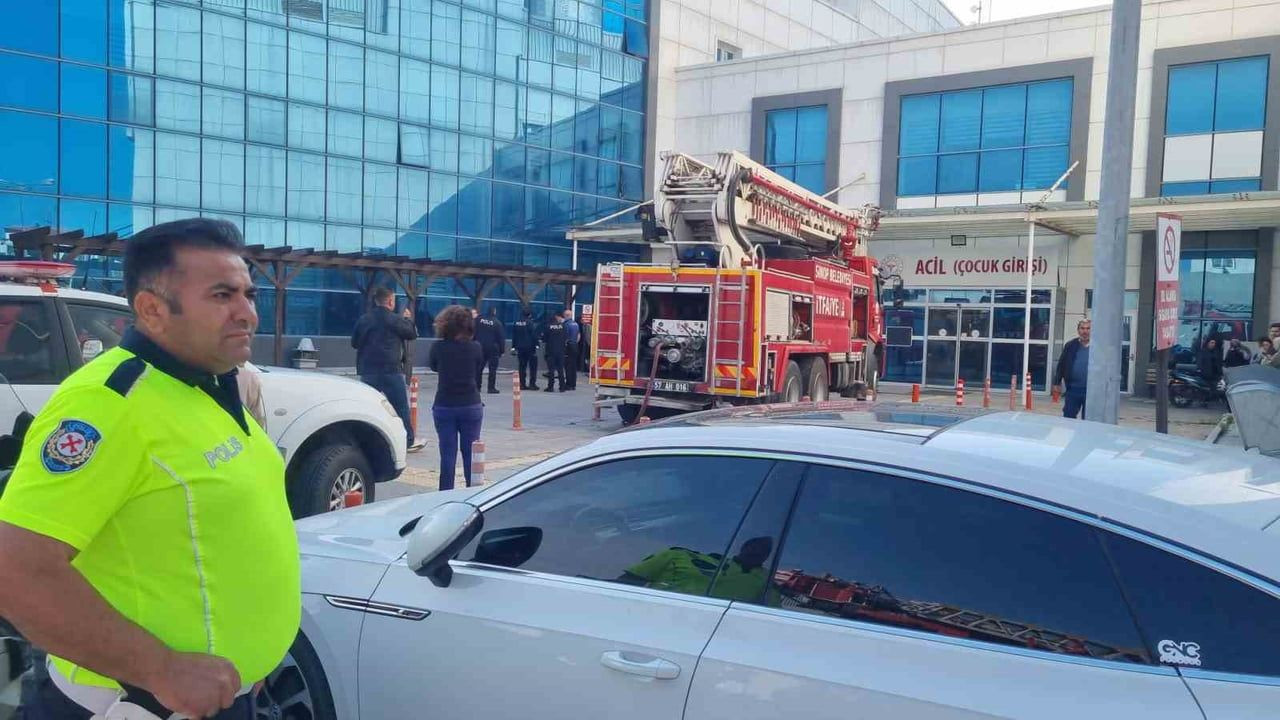 Sinop'ta Hastanede Yangın Paniği