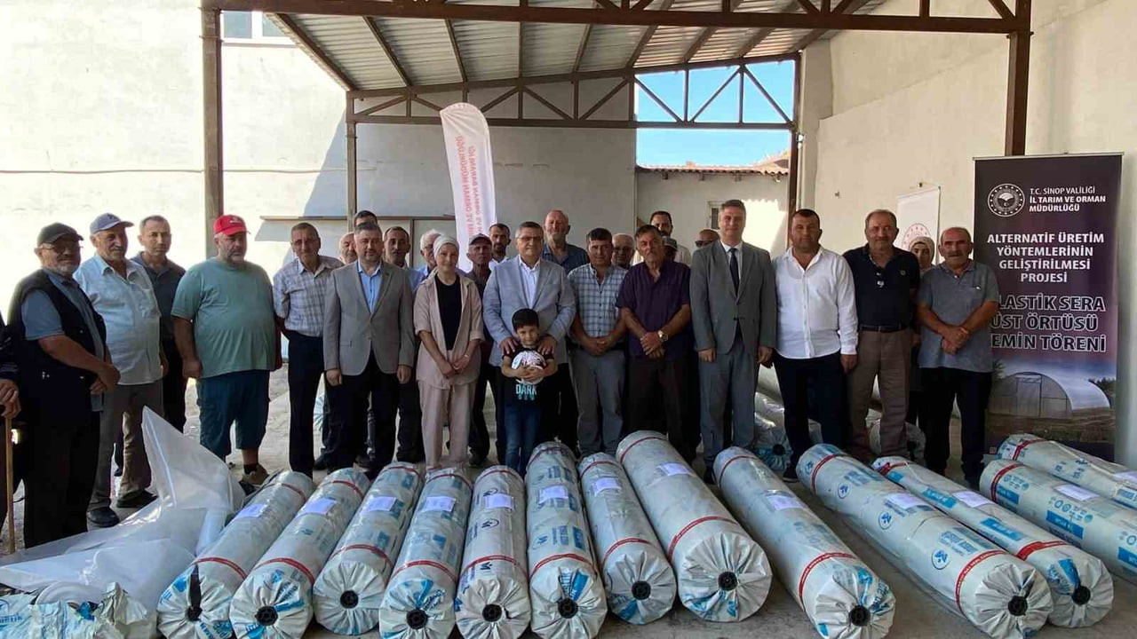 SİNOP’TA ÖRTÜ ALTI TARIMI GELİŞTİRMEK VE ÜRETİCİLERİN GİRDİ MALİYETLERİNİ DÜŞÜRMEK AMACIYLA...