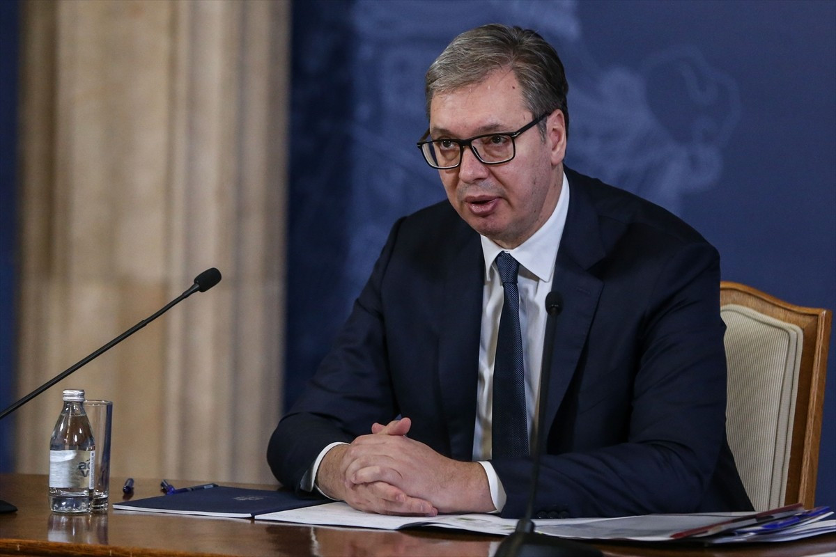 Sırbistan Cumhurbaşkanı Aleksandar Vucic, Sırbistan'ın enerji istikrarı ve güvenliğinden sorumlu...
