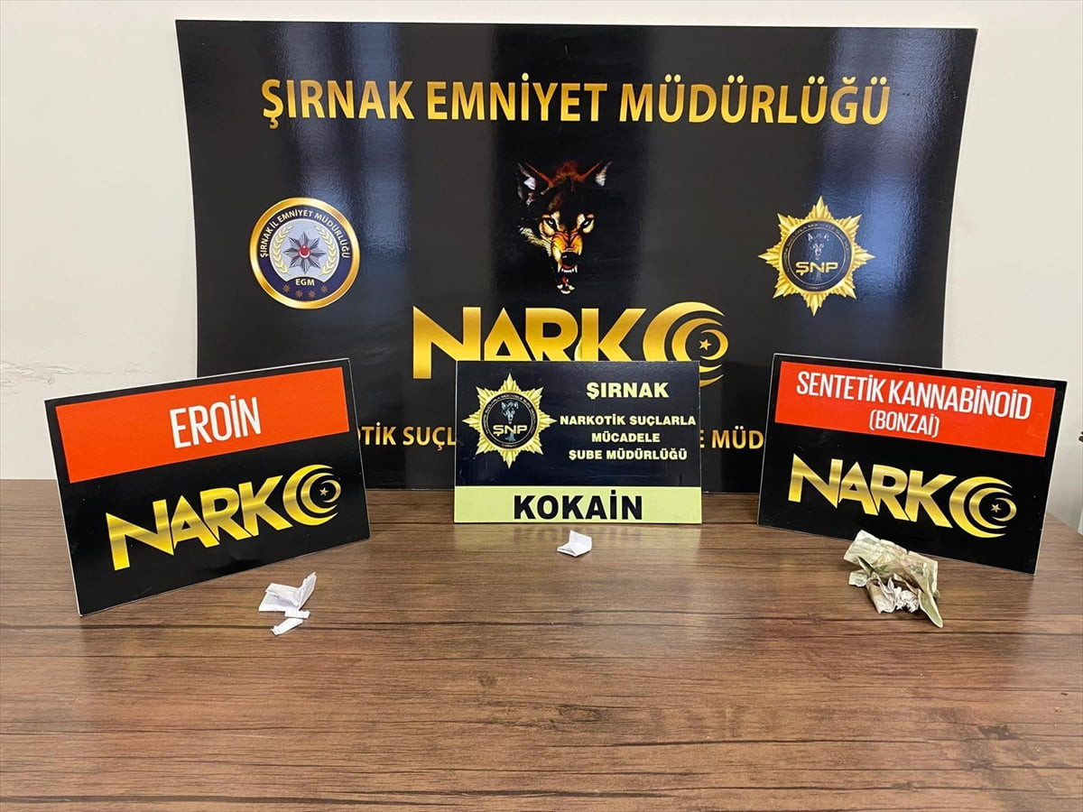 Şırnak'ın Cizre ilçesinde düzenlenen uyuşturucu operasyonunda 5 şüpheli gözaltına alındı....