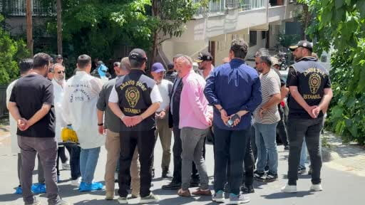 Şişli Fulya'daki evinin önünde 24 Mart 2016 günü silahlı saldırıya uğrayan Mezdeke grubu üyesi...