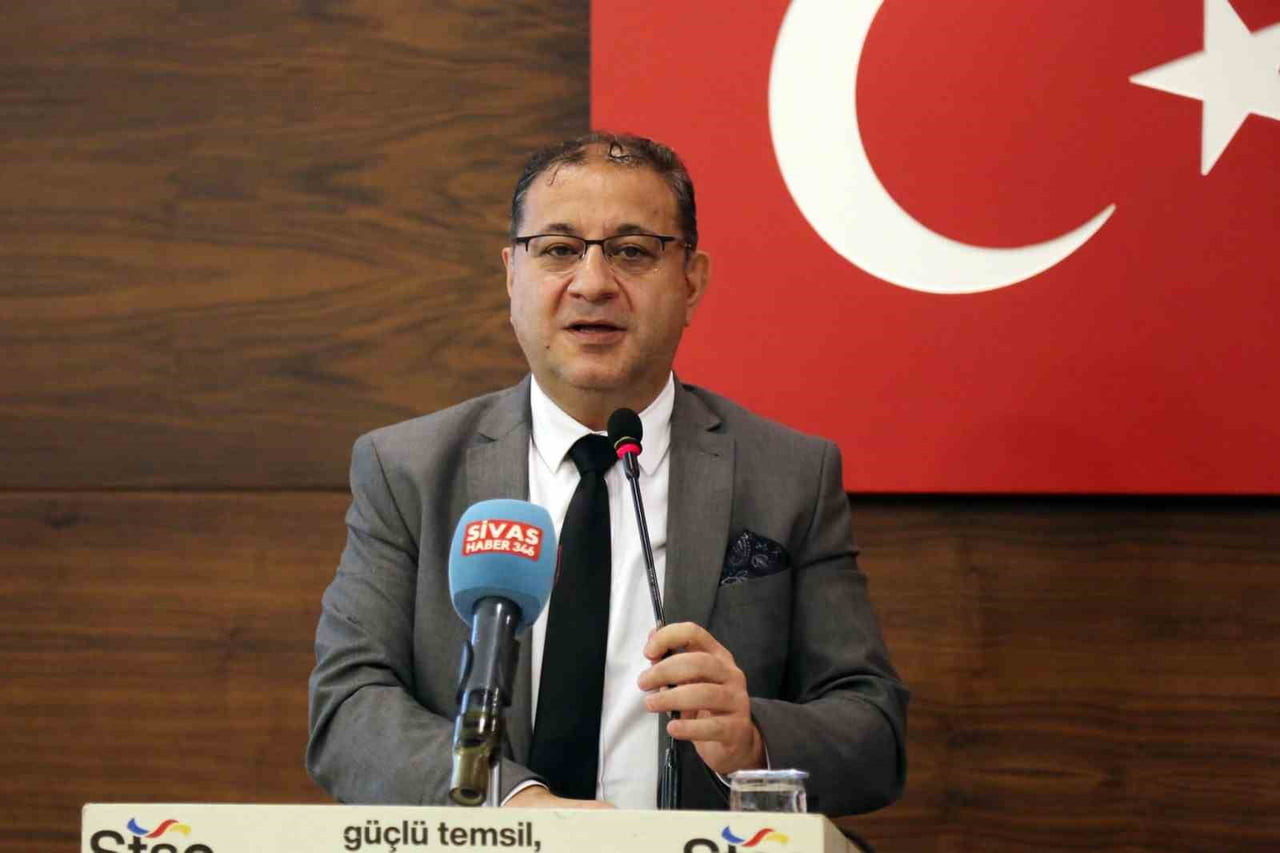 SİVAS TİCARET VE SANAYİ ODASI HAZİRAN AYI MECLİS TOPLANTISINDA KONUŞAN STSO BAŞKAN ADAYI MUSTAFA...