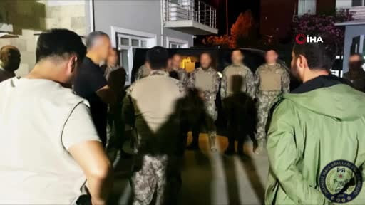 Söke'de çifte cinayetin failinin yakalanma anı ortaya çıktı