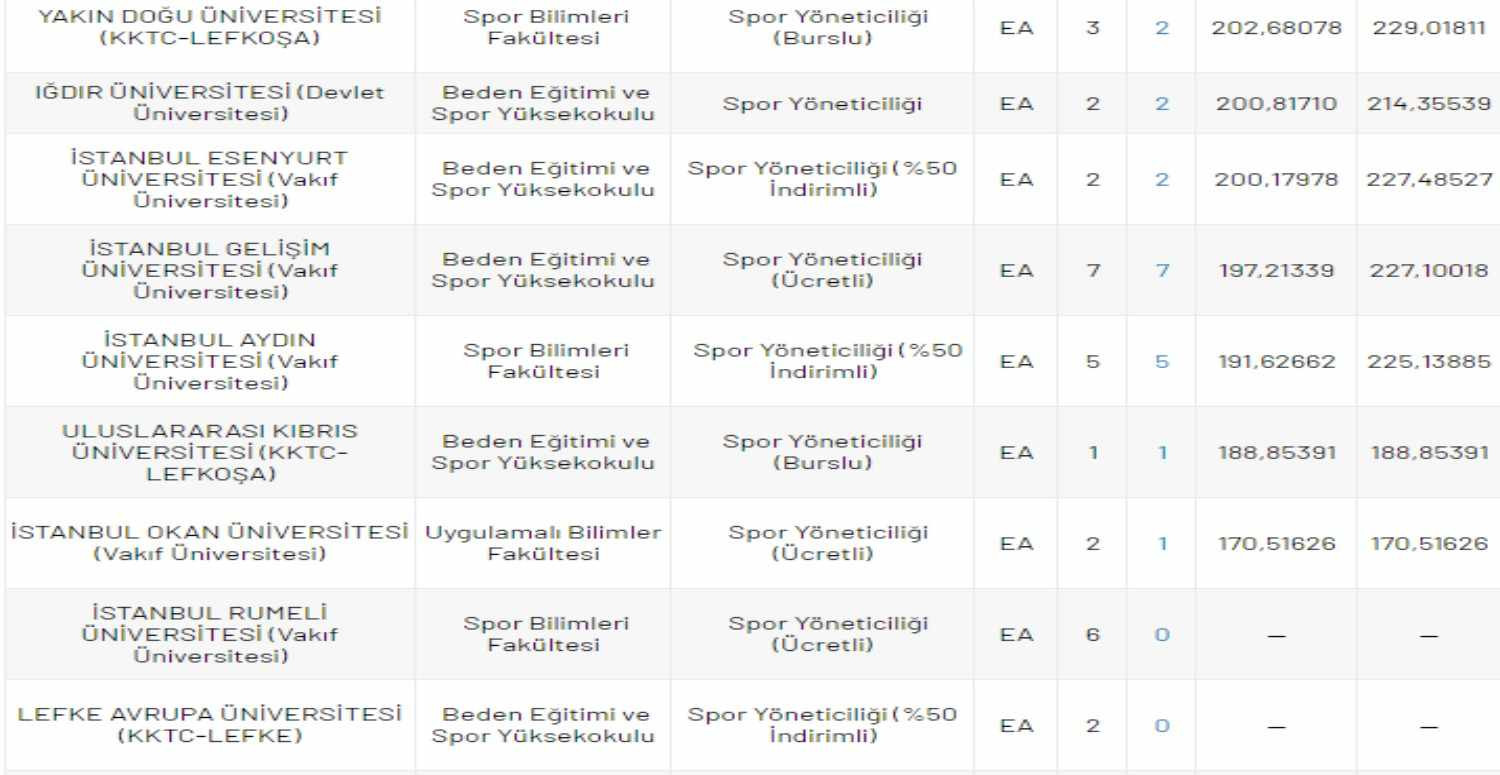 spor yöneticiliği