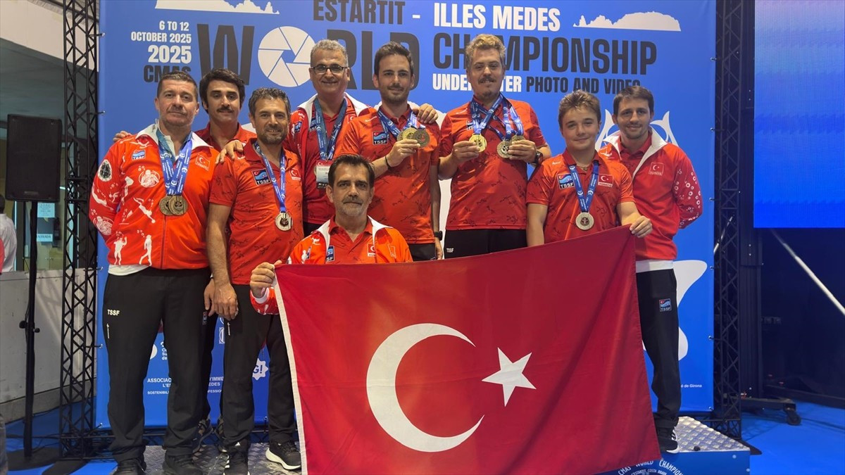 Sualtı Görüntüleme Milli Takımı, İspanya'da düzenlenen CMAS Sualtı Fotoğraf ve Video Dünya...