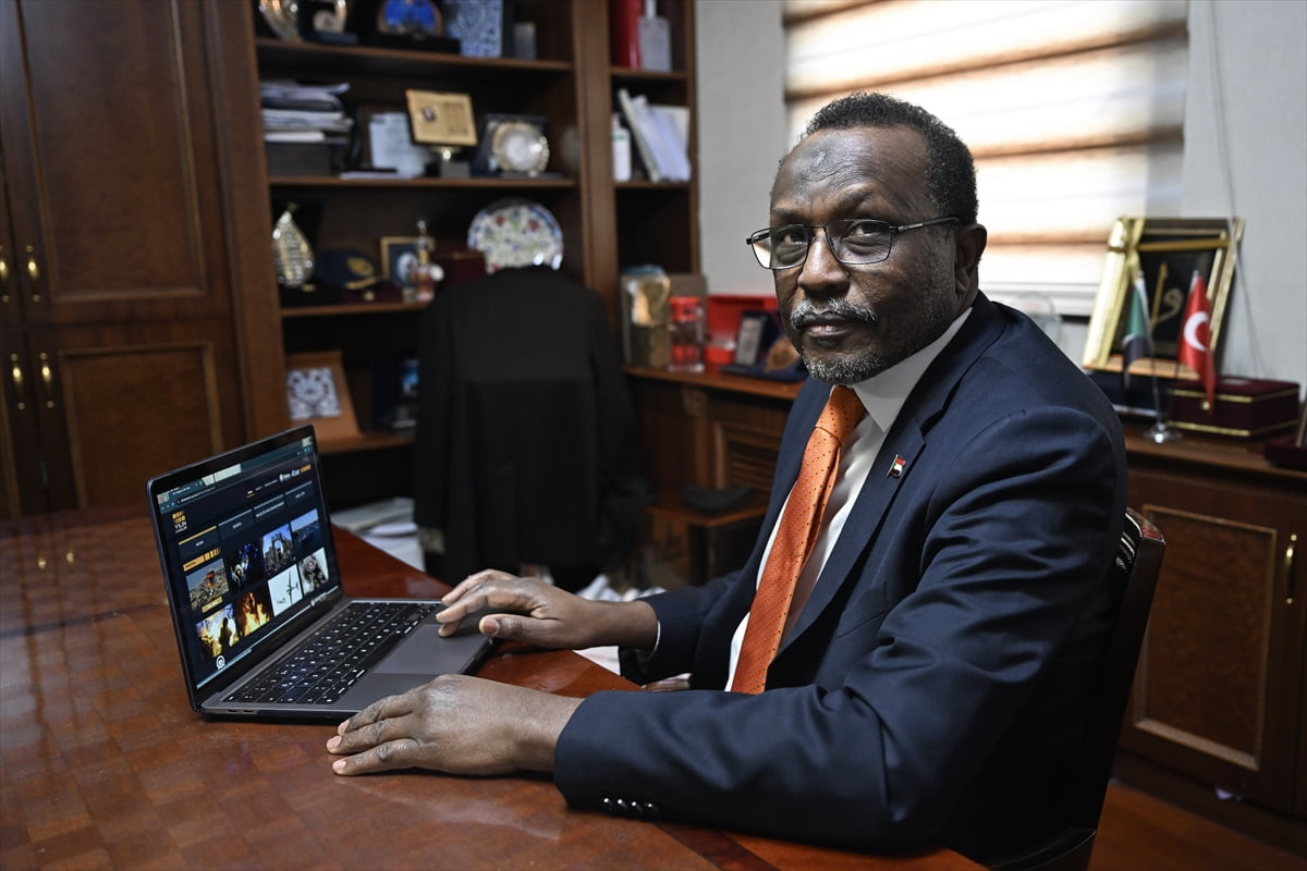 Sudan'ın Ankara Büyükelçisi Nadir Yousif Eltayeb, Anadolu Ajansının (AA) 2025'te Türkiye ile dünya...