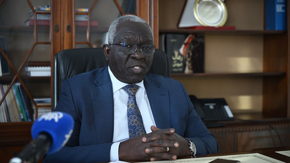 Sudan'ın Brüksel Büyükelçisi ve Avrupa Birliği (AB) Daimi Temsilcisi Abdelbagi H. Kabeir...