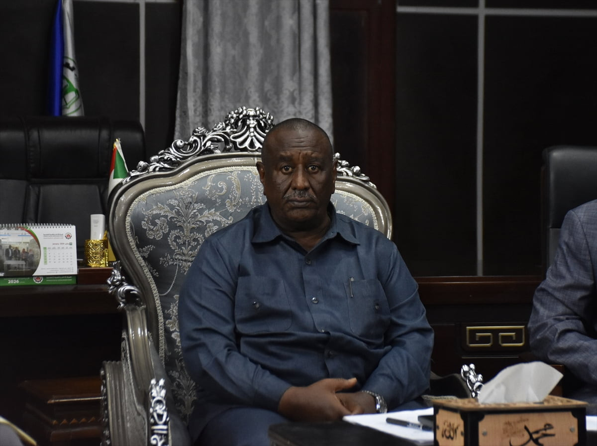 Sudan'ın Cezira Eyaleti Valisi et-Tahir İbrahim el-Hayr, Cezira eyaletinin merkezi Vad Medeni'deki...