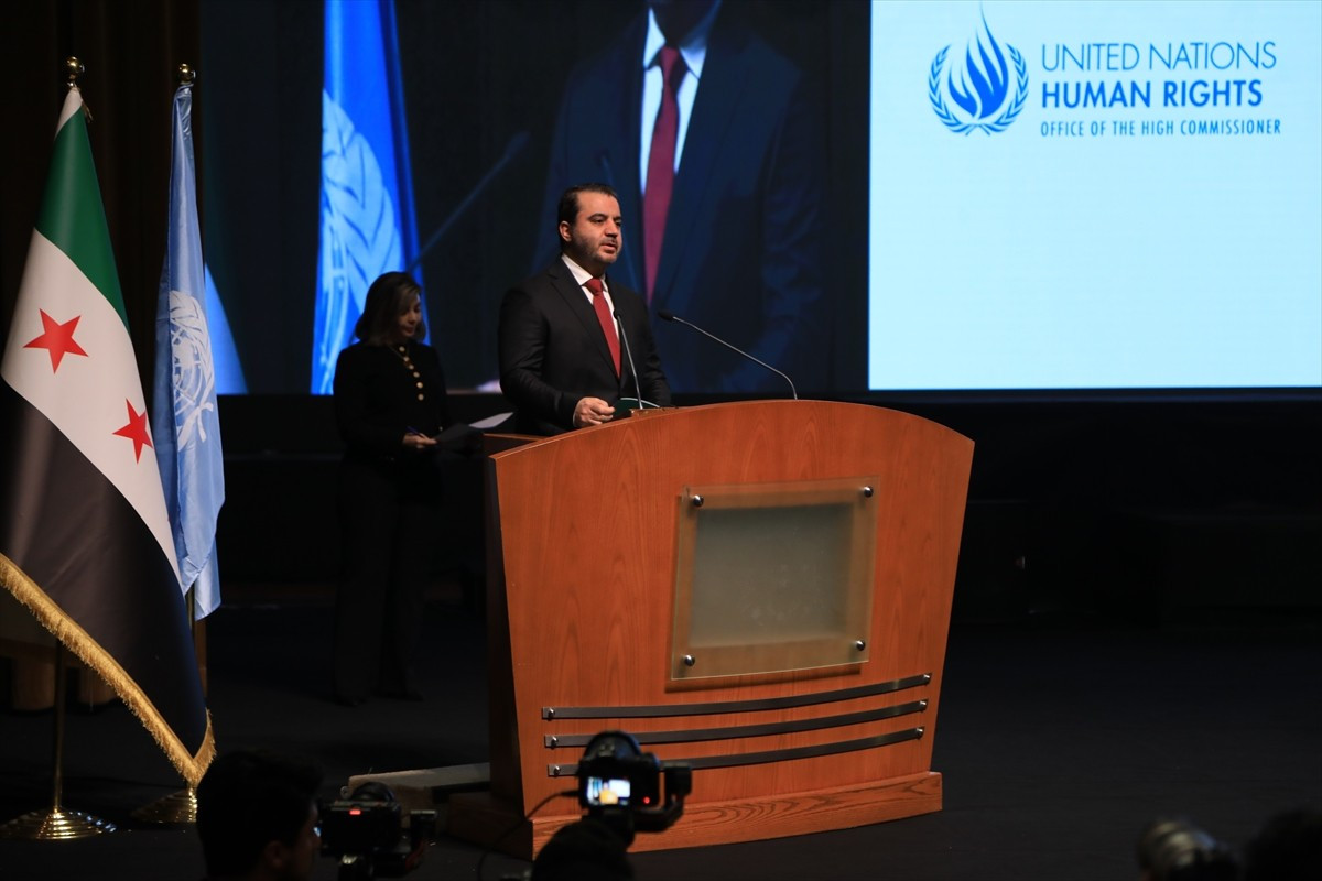 Suriye'nin başkenti Şam'da, Dışişleri Bakanlığı ile Birleşmiş Milletler İnsan Hakları Komiserliği...