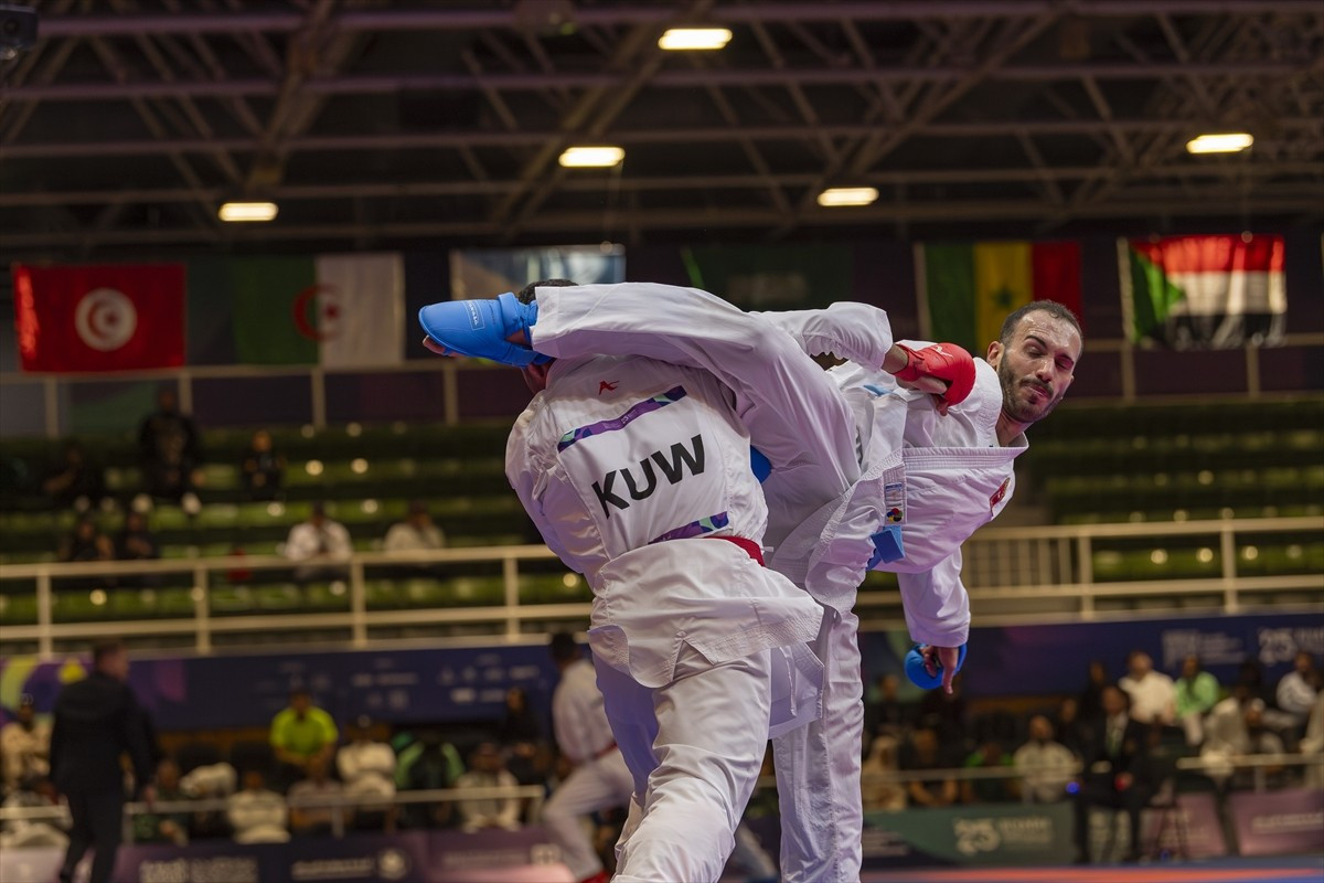 Suudi Arabistan'ın başkenti Riyad'da düzenlenen 6. İslami Dayanışma Oyunları'nda Türkiye, karate...