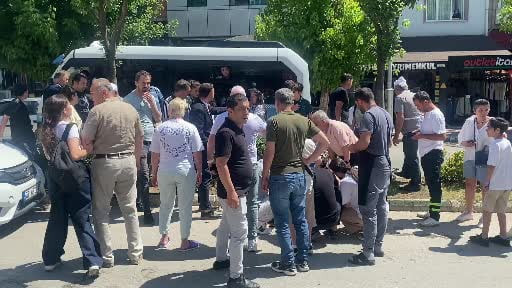 Takdir belgesi sevinci hastanede bitti: Yolun karşısına geçerken otomobil çarptı