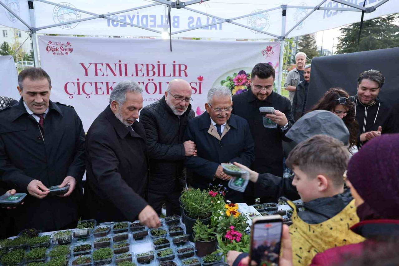 TALAS BELEDİYESİ TARAFINDAN DÜZENLENEN VE DOĞANIN EN ÖNEMLİ GÜZELLİKLERİNDEN OLAN ÇİÇEĞİN ANA TEMA...