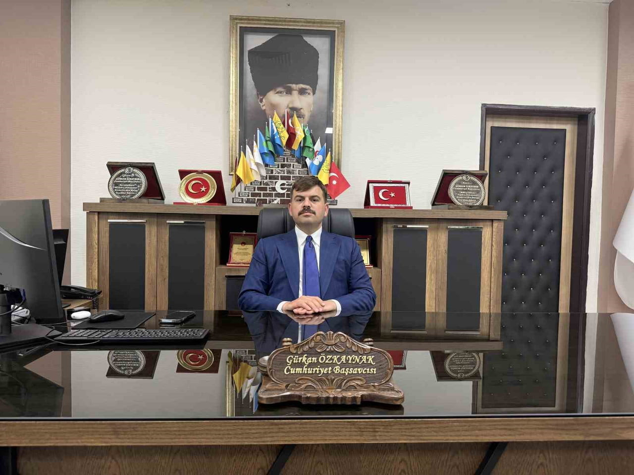 TARSUS CUMHUYET BAŞSAVCISI GÜRKAN ÖZKAYNAK GÖREVE BAŞLADI