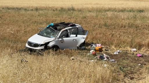 Tatil yolunda uyku kazaya neden oldu: 5 yaralı