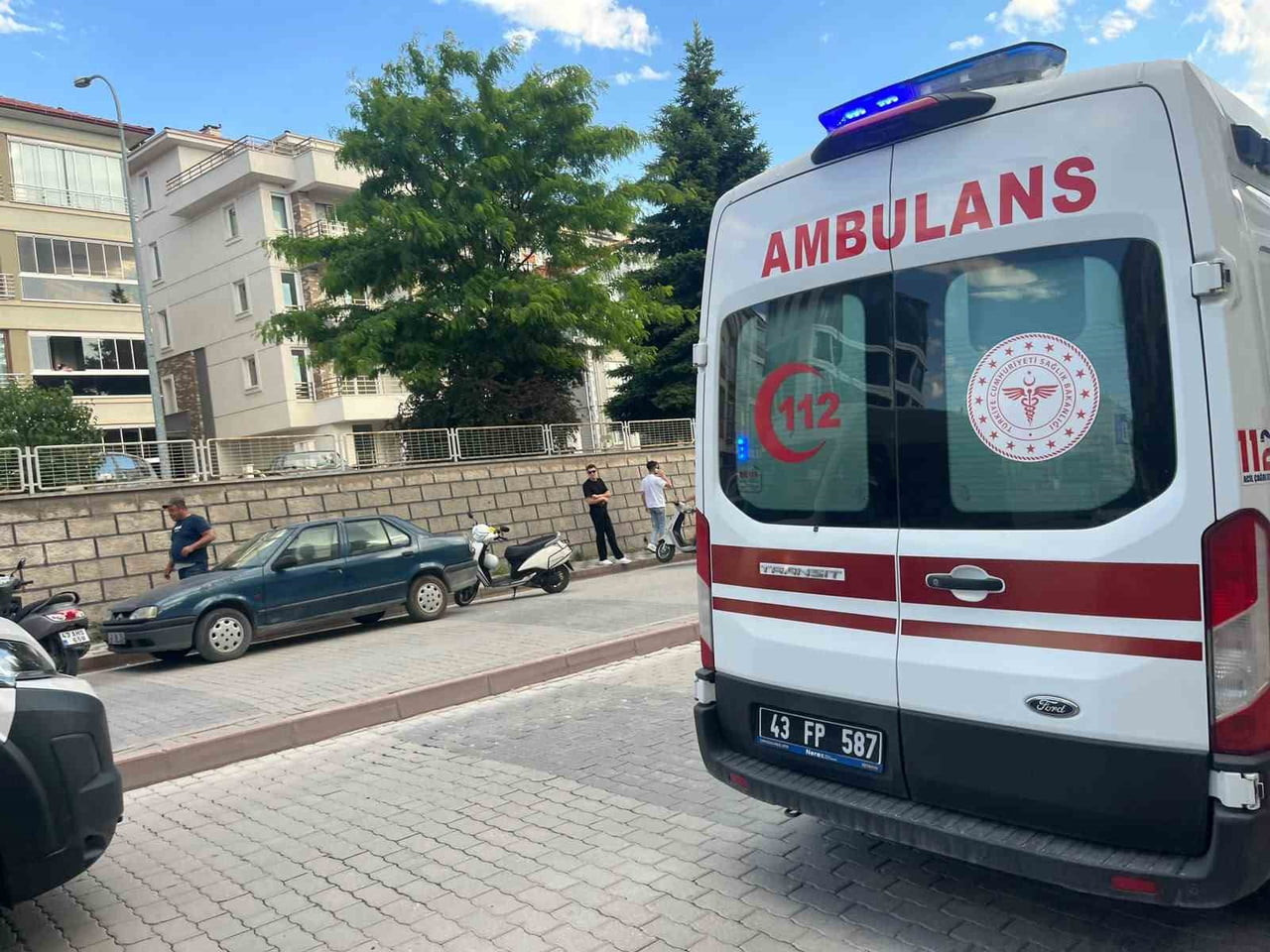 TAVŞANLI'DA TRAFİK KAZASI 1 YARALI