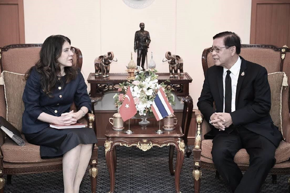 TAYLAND BAŞBAKAN YARDIMCISI VE DIŞİŞLERİ BAKANI SİHASAK PHUANGKETKEOW, TÜRKİYE'NİN BANGKOK...