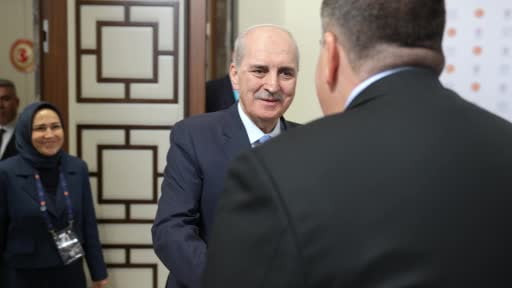 TBMM Başkanı Kurtulmuş, Avustralya Temsilciler Meclisi Başkanı Dick ile görüştü