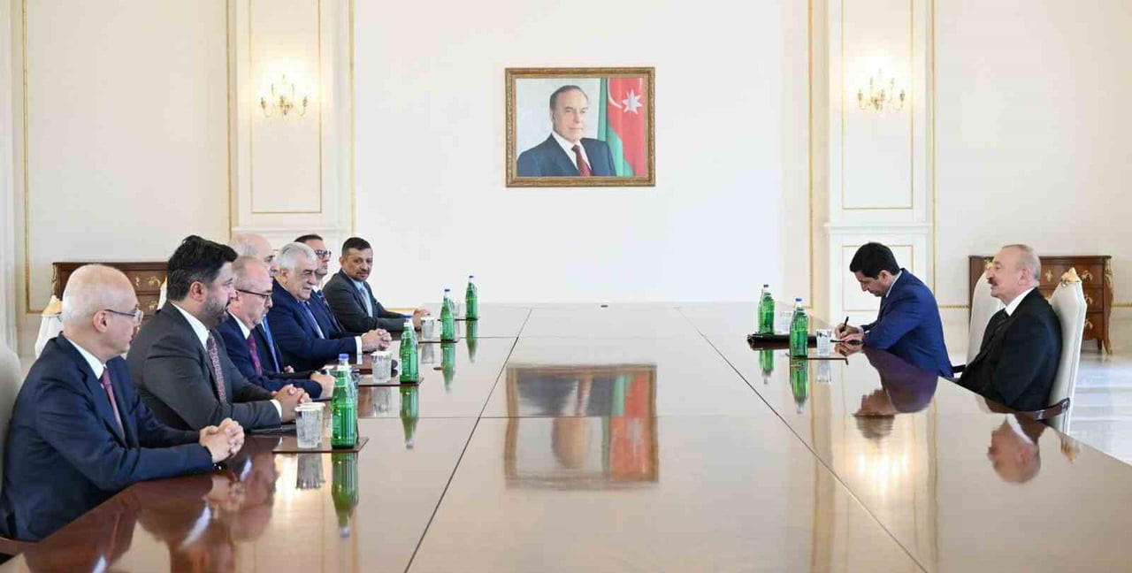 TBMM BAŞKANI NUMAN KURTULMUŞ, AZERBAYCAN'IN BAŞKENTİ BAKÜ'DEKİ TEMASLARINA DEVAM EDİYOR.