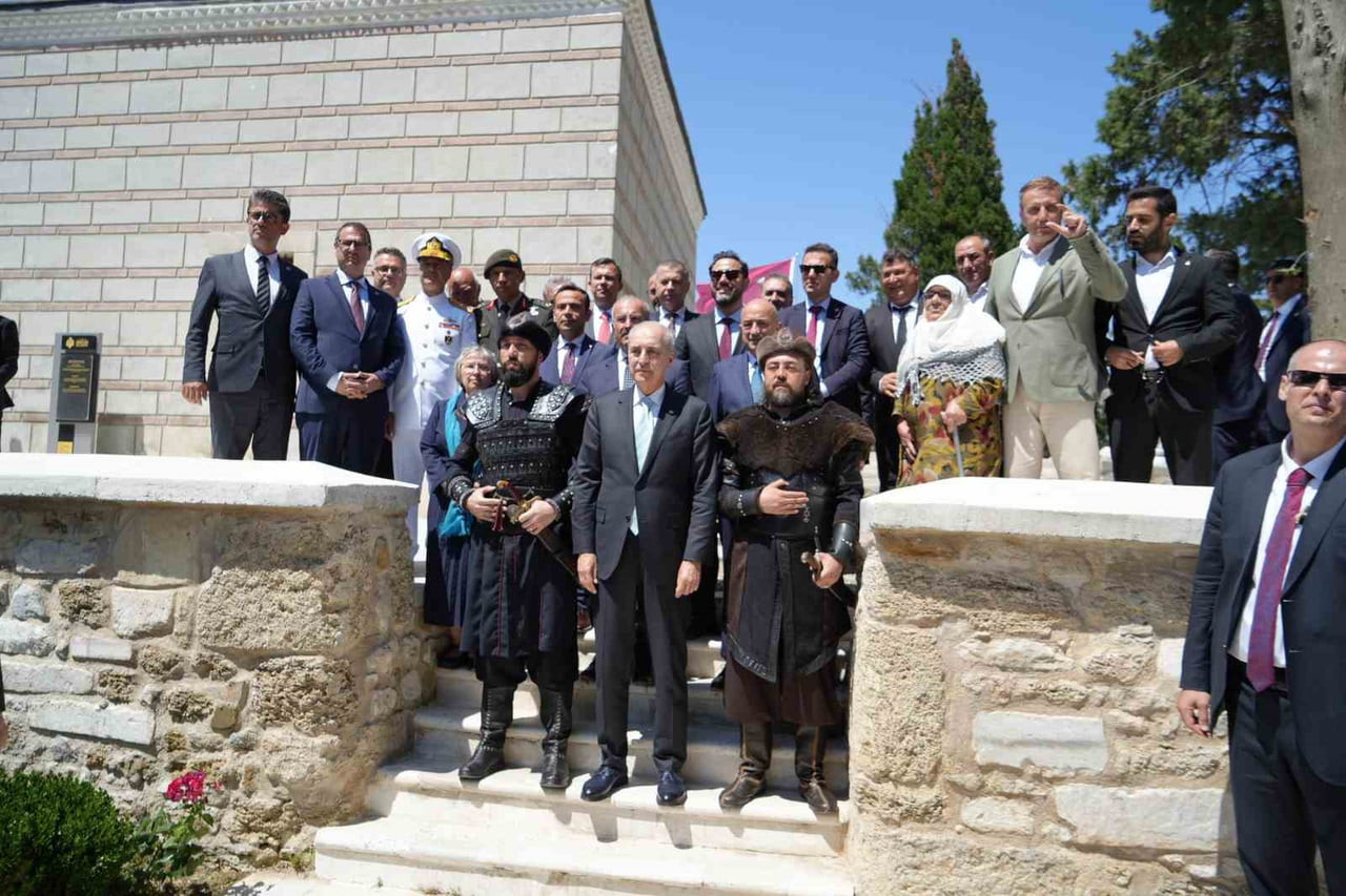 TBMM BAŞKANI NUMAN KURTULMUŞ, ÇANAKKALE’NİN GELİBOLU İLÇESİNE BAĞLI BOLAYIR KÖYÜ’NDE YER ALAN...