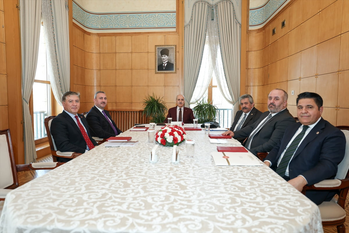 TBMM Başkanı Numan Kurtulmuş, Milli Dayanışma, Kardeşlik ve Demokrasi Komisyonu'nun koordinatör...