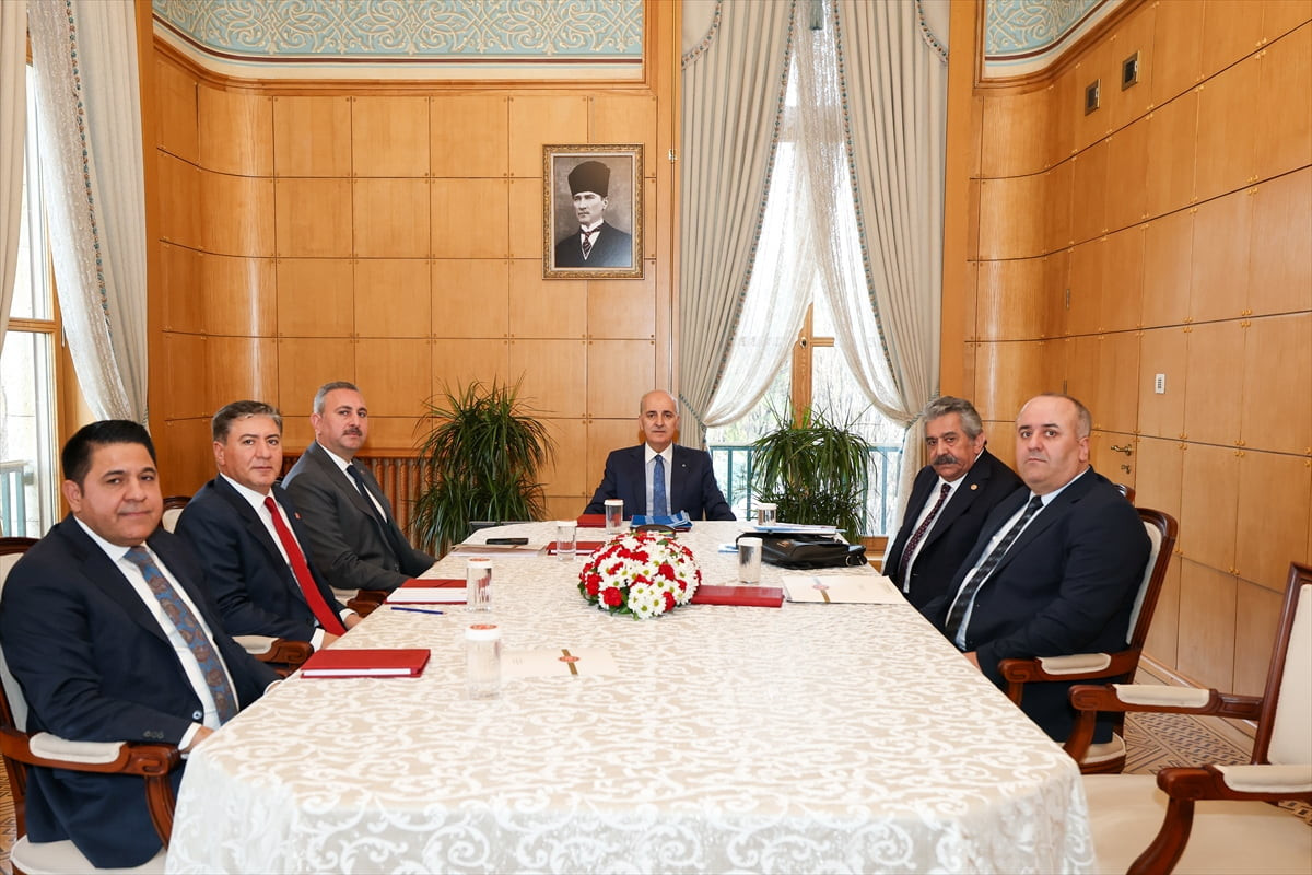 TBMM Başkanı Numan Kurtulmuş, Milli Dayanışma, Kardeşlik ve Demokrasi Komisyonu'nun rapor...