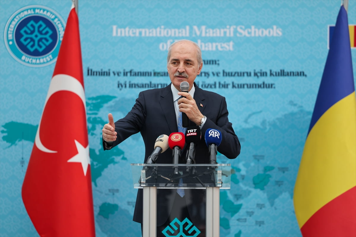 TBMM Başkanı Numan Kurtulmuş, resmi temasları dolayısıyla bulunduğu Romanya’nın başkenti...