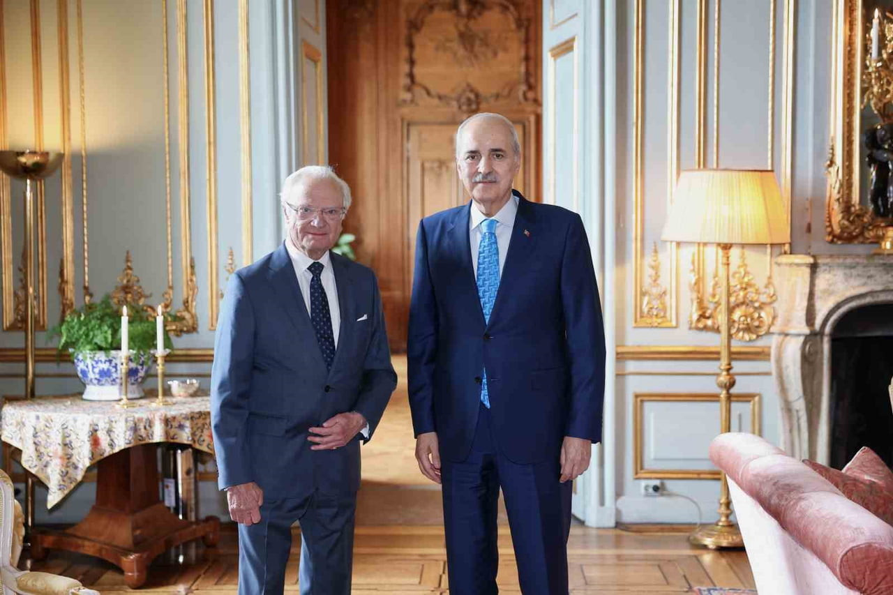 TBMM BAŞKANI NUMAN KURTULMUŞ, STOCKHOLM’DE İSVEÇ KRALI CARL XVI. GUSTAF TARAFINDAN KABUL...