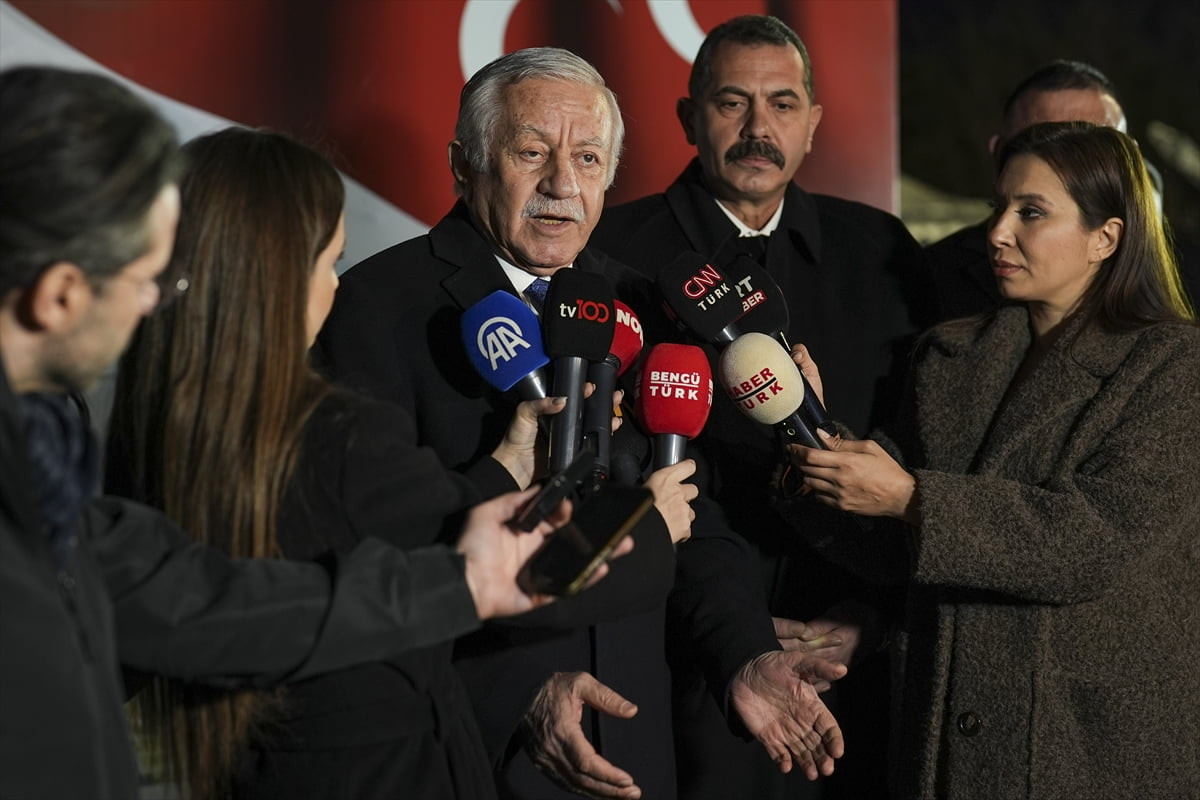 TBMM Başkanvekili Celal Adan ve MHP İstanbul İl Başkanı Sertel Selim, MHP İstanbul İl...