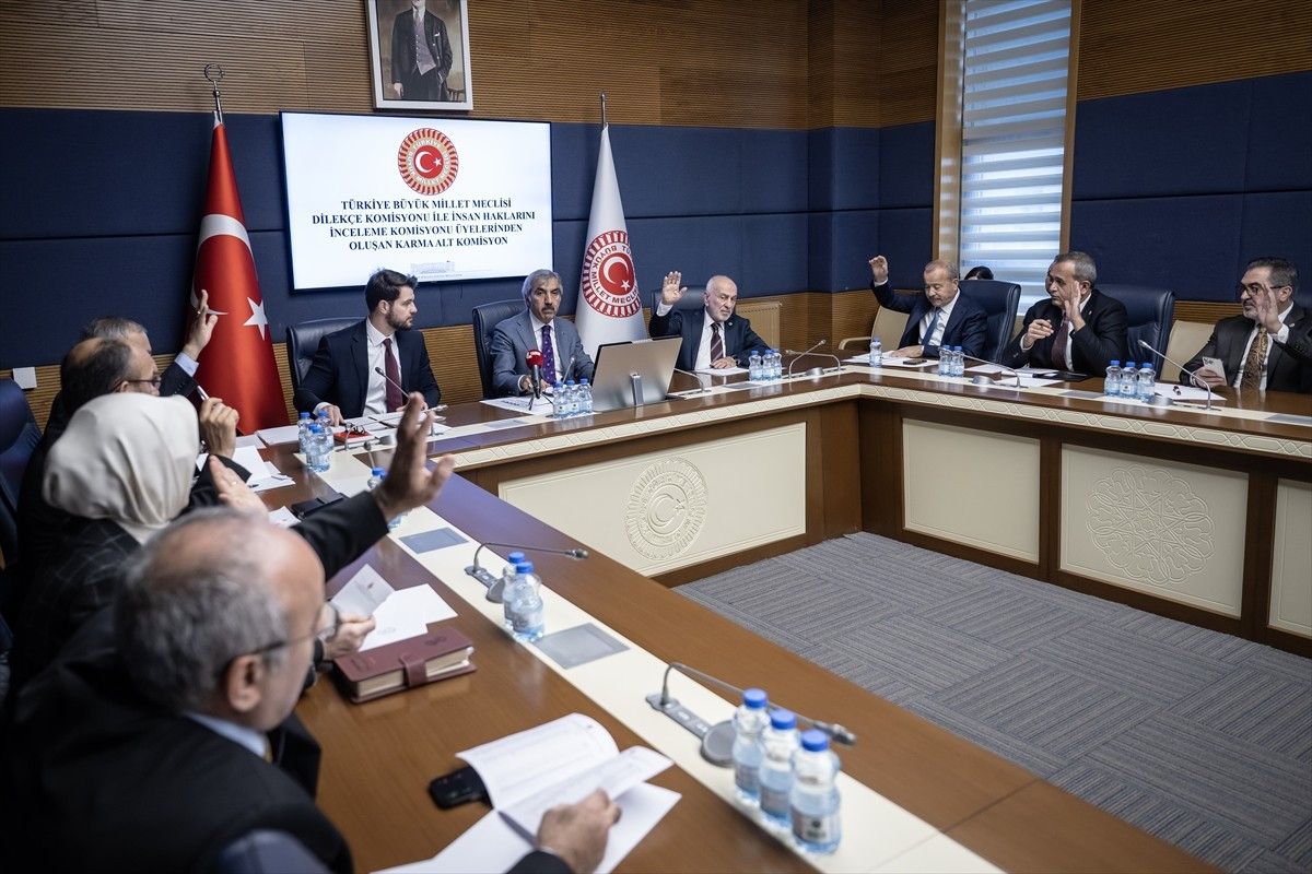 TBMM Dilekçe Komisyonu ile İnsan Haklarını İnceleme Komisyonu üyelerinden oluşan karma alt...