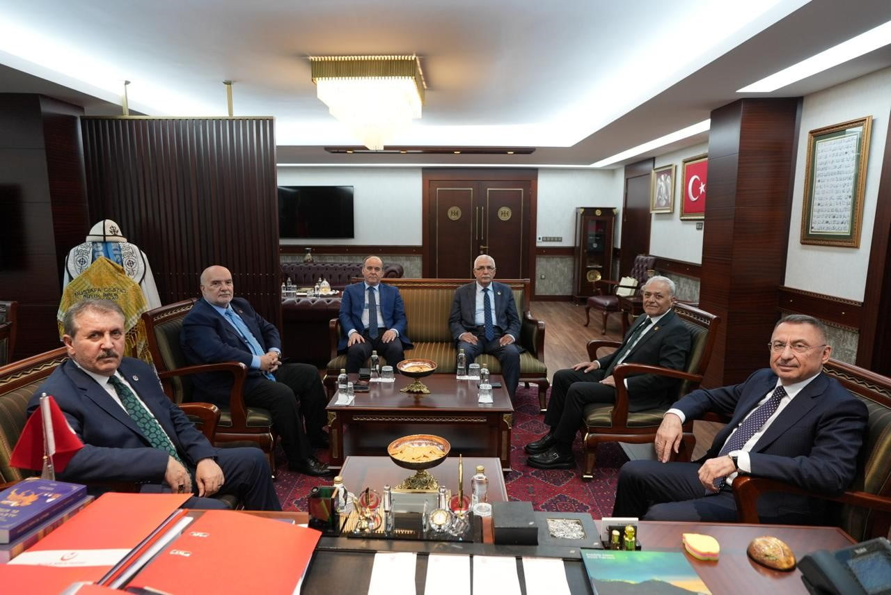 TBMM DIŞİŞLERİ KOMİSYONU BAŞKANI VE AK PARTİ ANKARA MİLLETVEKİLİ FUAT OKTAY, BÜYÜK BİRLİK PARTİSİ...