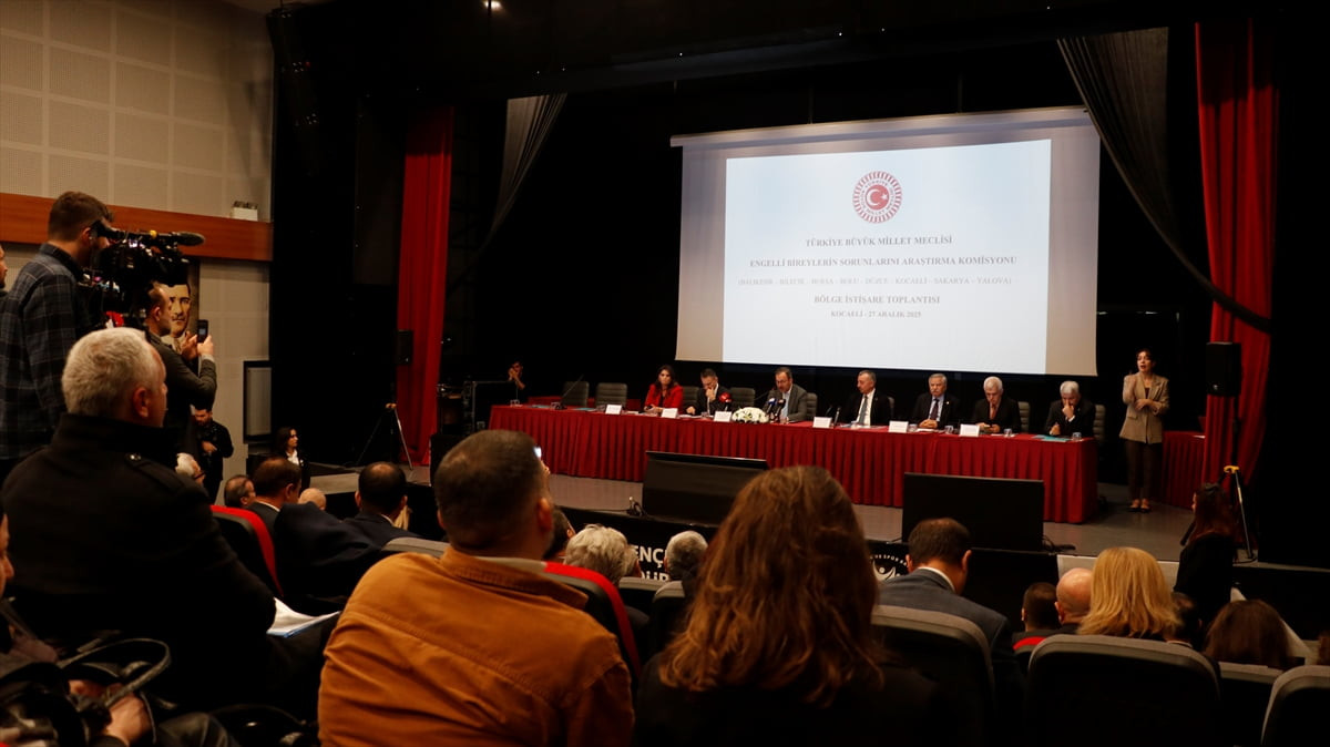 TBMM Engelli Bireylerin Sorunlarını Araştırma Komisyonunun Bölge İstişare Toplantısı, Kocaeli'de...