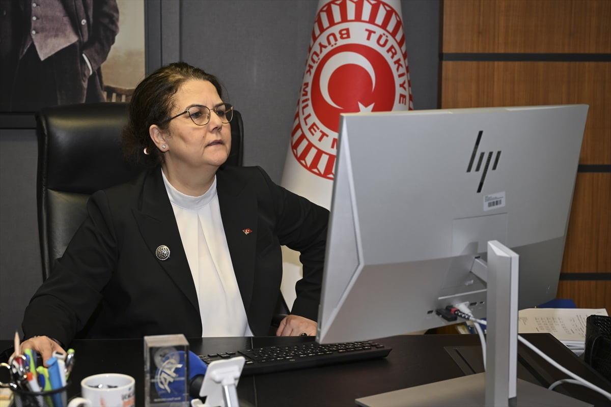 TBMM İnsan Haklarını İnceleme Komisyonu Başkanı ve AK Parti Osmaniye Milletvekili Derya Yanık...