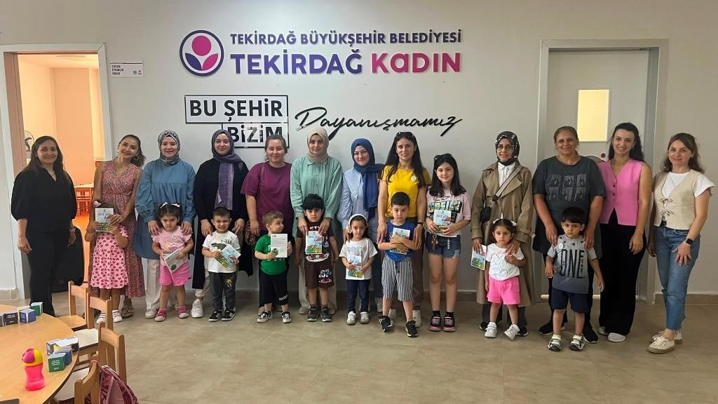 TEKİRDAĞ BÜYÜKŞEHİR BELEDİYESİ TARAFINDAN ÇERKEZKÖY KADIN DANIŞMA MERKEZİ'NDE GERÇEKLEŞTİRİLEN...