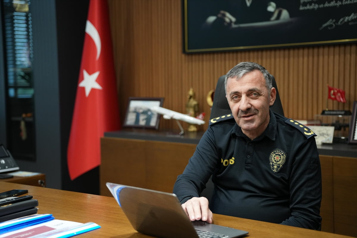 Tekirdağ Emniyet Müdürü Ahmet Metin Turanlı, Anadolu Ajansının (AA) gözünden 2025'e damga vuran...