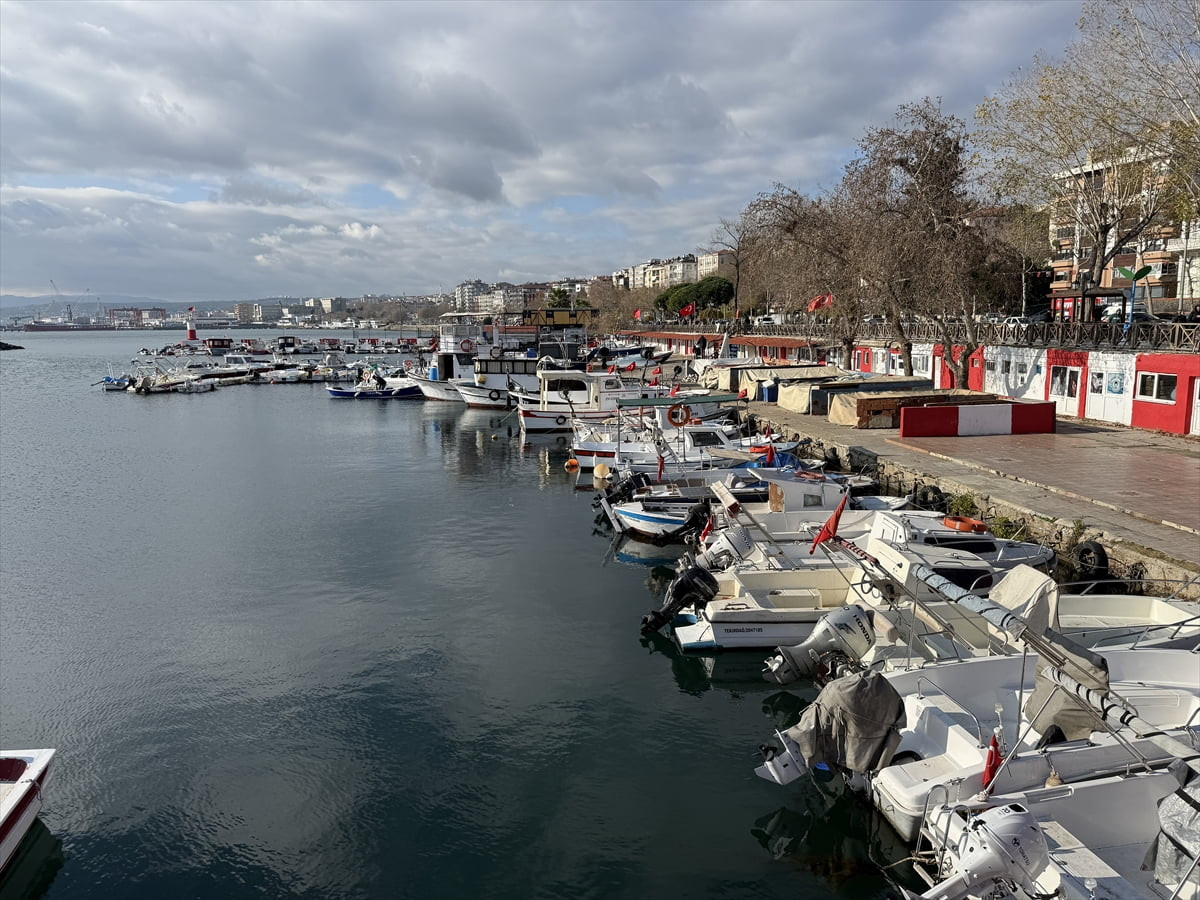 Tekirdağ'da 3 gündür süren poyrazın etkisini yitirmesiyle deniz ulaşımı normale döndü.