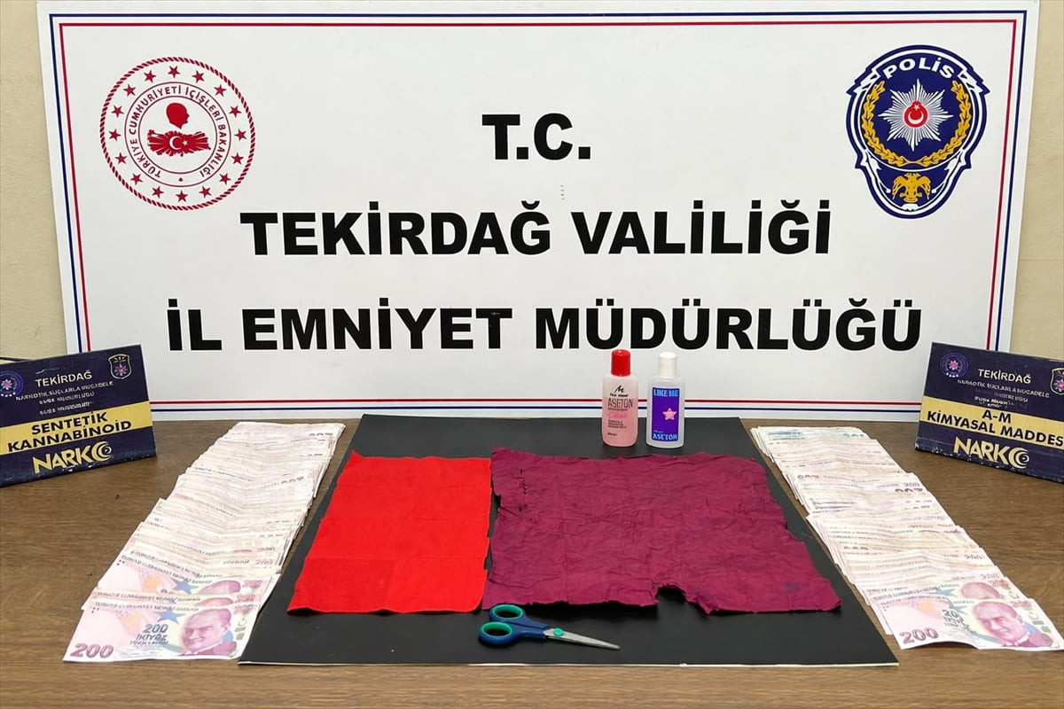 Tekirdağ'da düzenlenen uyuşturucu operasyonlarında gözaltına alınan 10 zanlı tutuklandı....