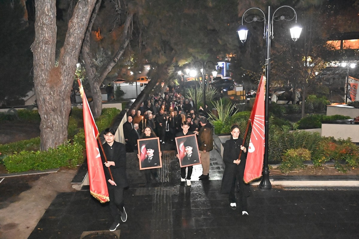 Tekirdağ'da Ulu Önder Mustafa Kemal Atatürk'ün ebediyete irtihalinin 87'nci yılı dolayısıyla...