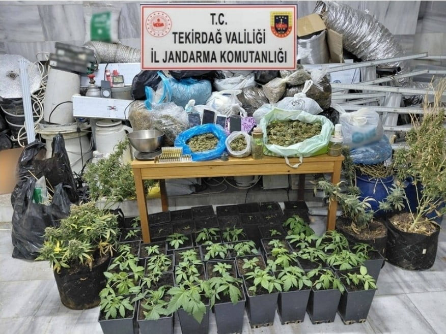 TEKİRDAĞ'DA UYUŞTURUCU OPERASYONU:1 TUTUKLAMA