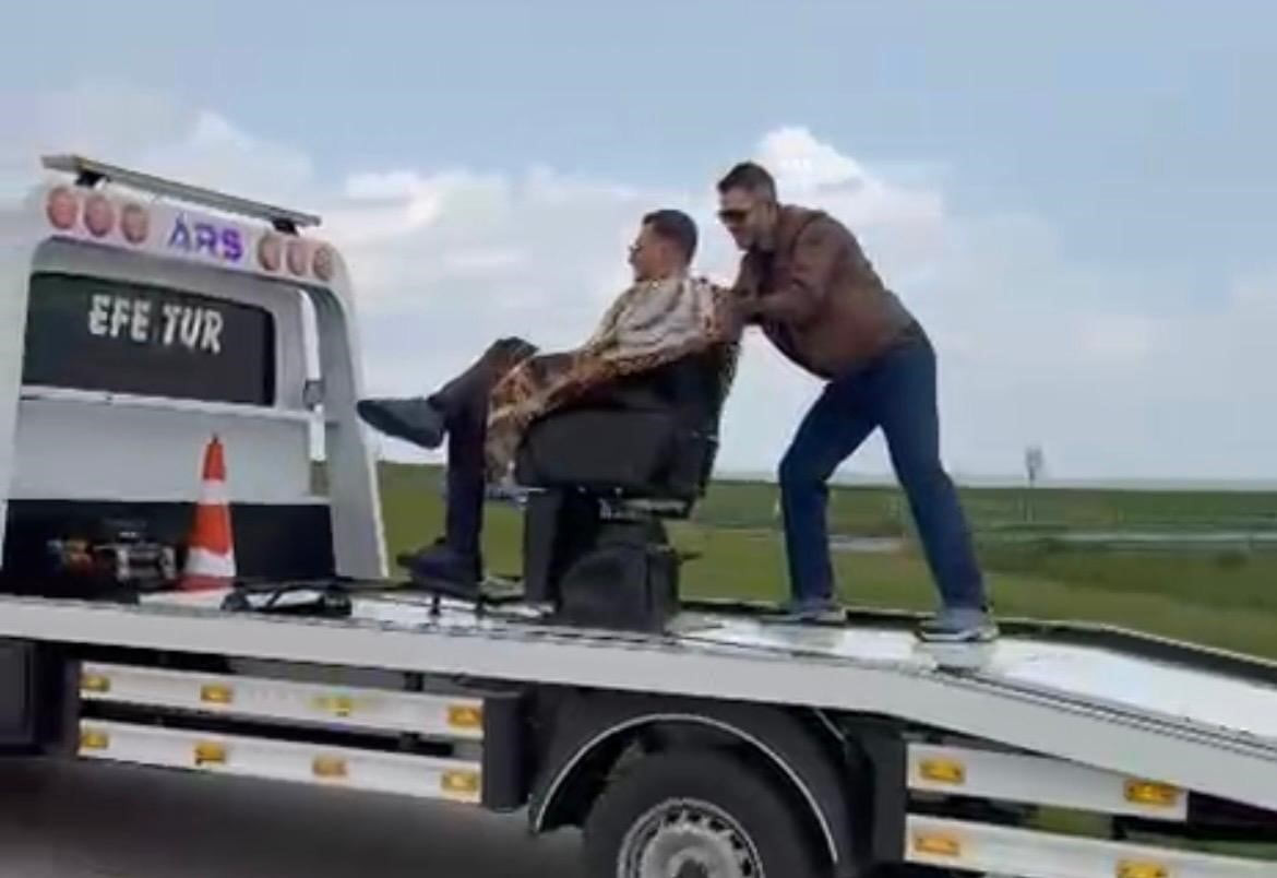 TEKİRDAĞ'IN HAYRABOLU İLÇESİNDE 'YOK ARTIK' DEDİRTEN AMA BİR O KADAR DA GÜLDÜREN ANLAR...