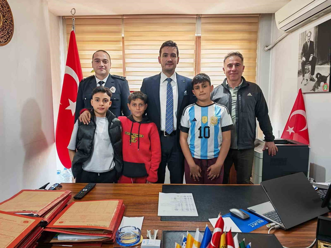 TEKİRDAĞ'IN MALKARA İLÇESİNDE CUMHURİYET SAVCILIĞI ÖNCÜLÜĞÜNDE GERÇEKLEŞTİRİLEN ÇALIŞMADA, SPORA...