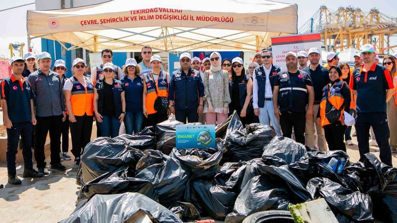 Tekirdağ'da Deniz Dibi Temizliği Etkinliği