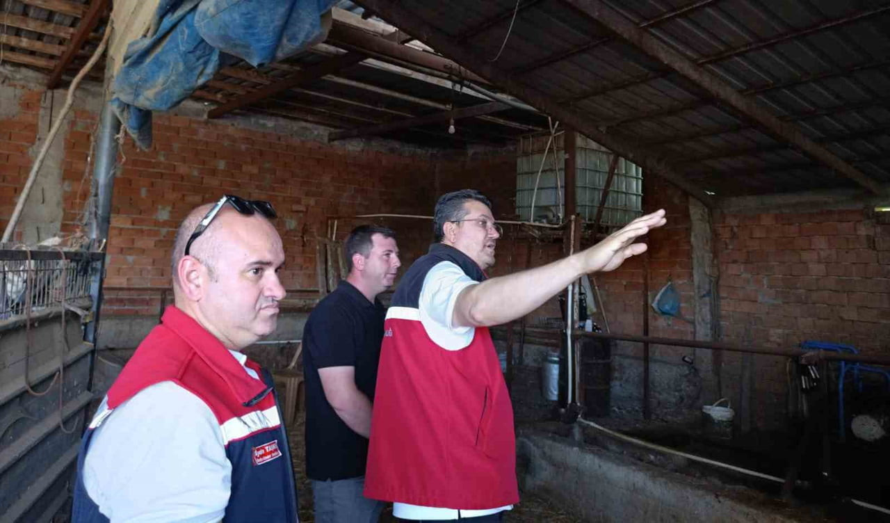 TEKİRDAĞ’DA HAYVANCILIK FAALİYETLERİ YERİNDE İNCELENDİ